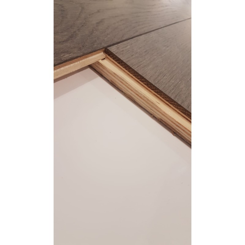 Tarima flotante de madera Roble 1 lama (Gris)...