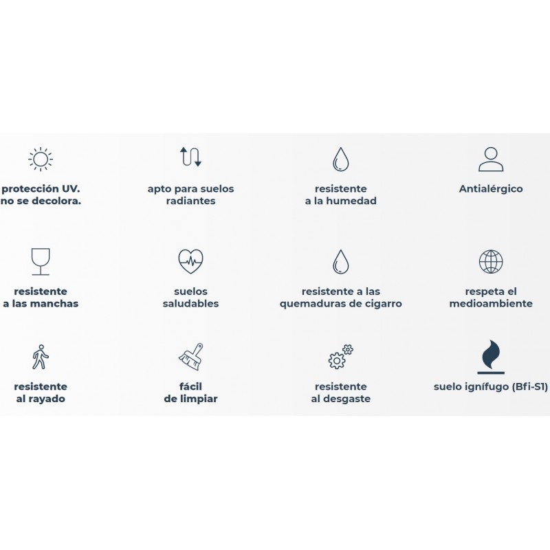 Tarima flotante Roble Oxford  Biselado (10,90...