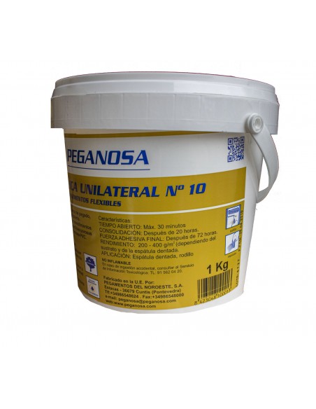 Cola Acrílica Unilateral, 1kg, 6kg y 12 kg
